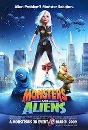 Monsters vs Aliens 2009 Bluray Full Movie Download HD Dual Audio